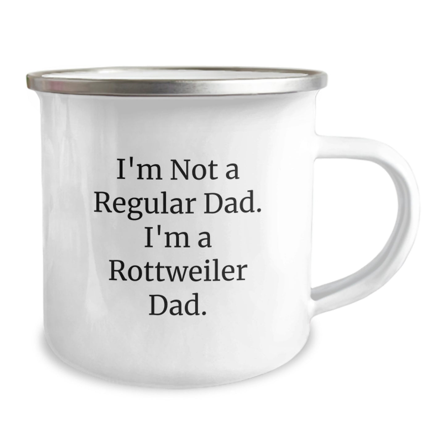 Rottweiler Dad Gifts Funny Unique Camping Mugs for Graduation from Friends - Image 2
