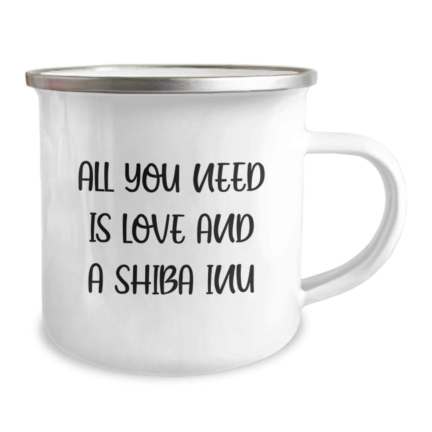 Shiba Inu Dog Lovers Camping Mug Gifts from Friends, Family, or Coworkers for Graduation, Unique Shiba Inu Dog Gifts for Men, Women, Shiba Inu Dog Enthusiasts, Funny Quote Lover - Image 2