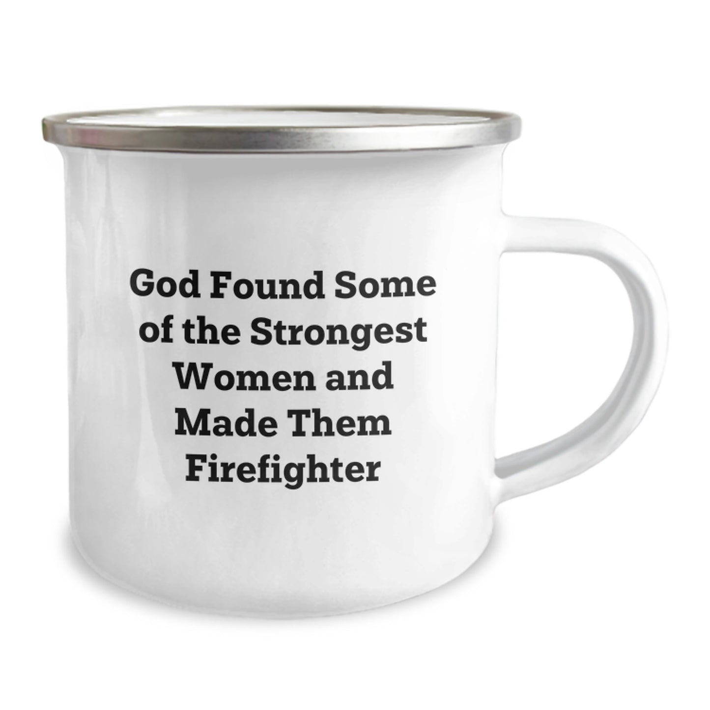Gifts from Family to Firefighter Friends, Funny Firefighter Quote Camping Mug, Perfect Graduation Unique Gifts for Men and Women - Image 2