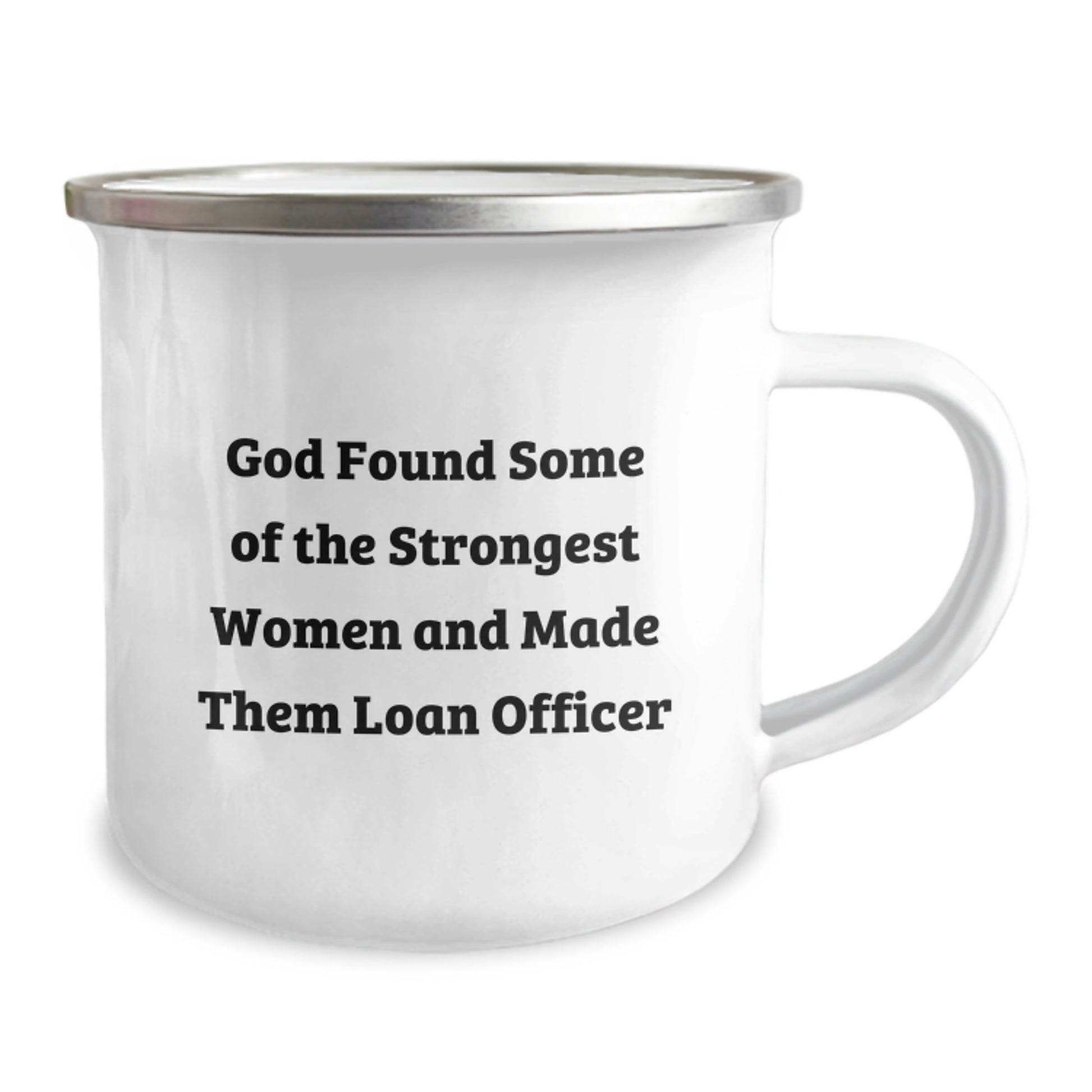 Funny Loan Officer Gifts for Him, Gifts from Friends, Unique Graduation Celebration Camping Mug, Stainless Steel with Enamel Finish - Image 2