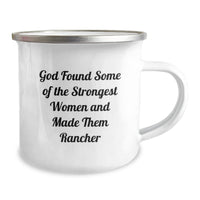 Load image into Gallery viewer, Rancher Gifts Ideas, Funny Quote Camping Mugs for the Strongest Women, Valentine's Unique Gifts from Men to Women - Image 2
