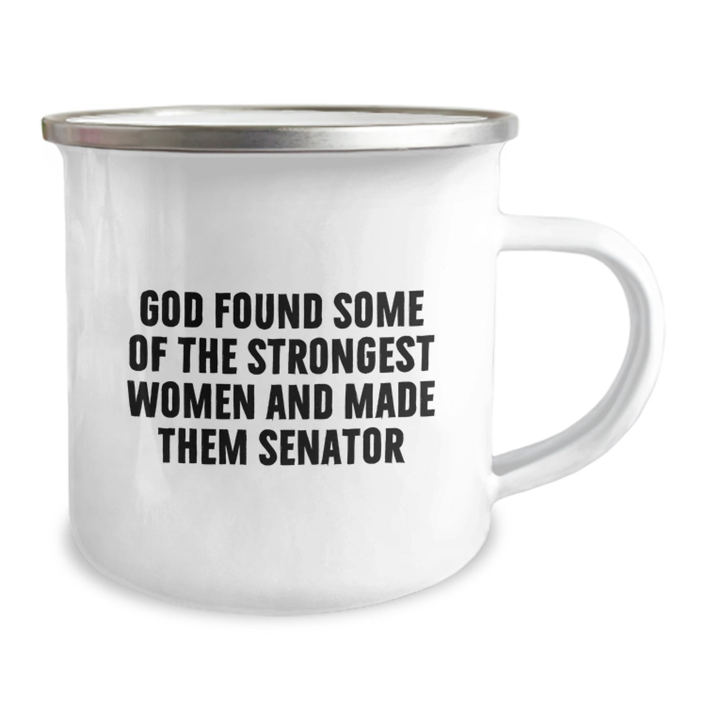 Funny Senator Gifts for Women - Graduation Unique Gifts from Mom, Funny Camping Mug for Senator, Senator Quote Coffee Mug - Image 2