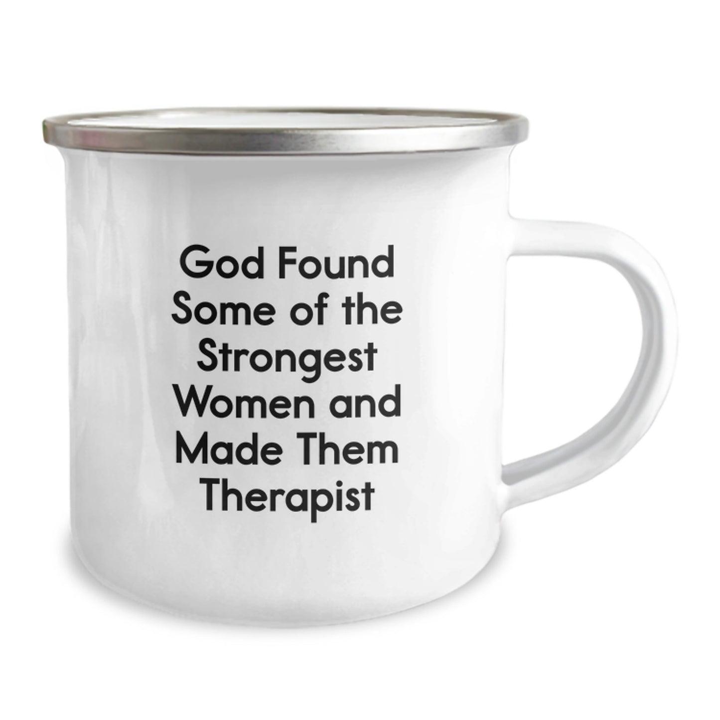 Funny Therapist Inspired Camping Mug Gifts from Men to Women Friends for Christmas Unique Presents - Image 2