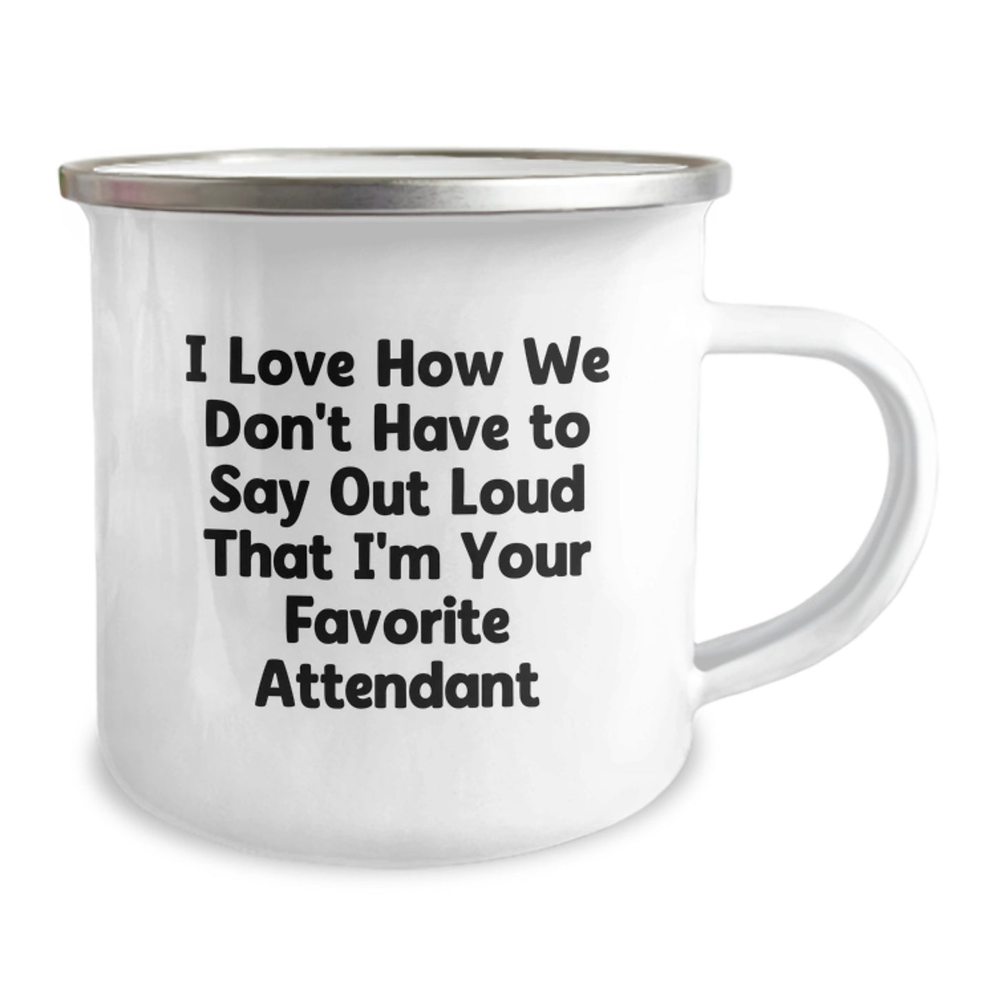 Funny Attendant Gifts for Him, Birthday Mug with Inspirational Quote, Gifts from Men to Favorite Attendant - Image 2