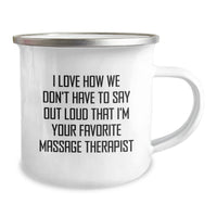 Load image into Gallery viewer, Funny Massage Therapist Gifts from Friends for Men, Women, and Family - Unique Camping Mug for Christmas Unique Gifts - Image 2
