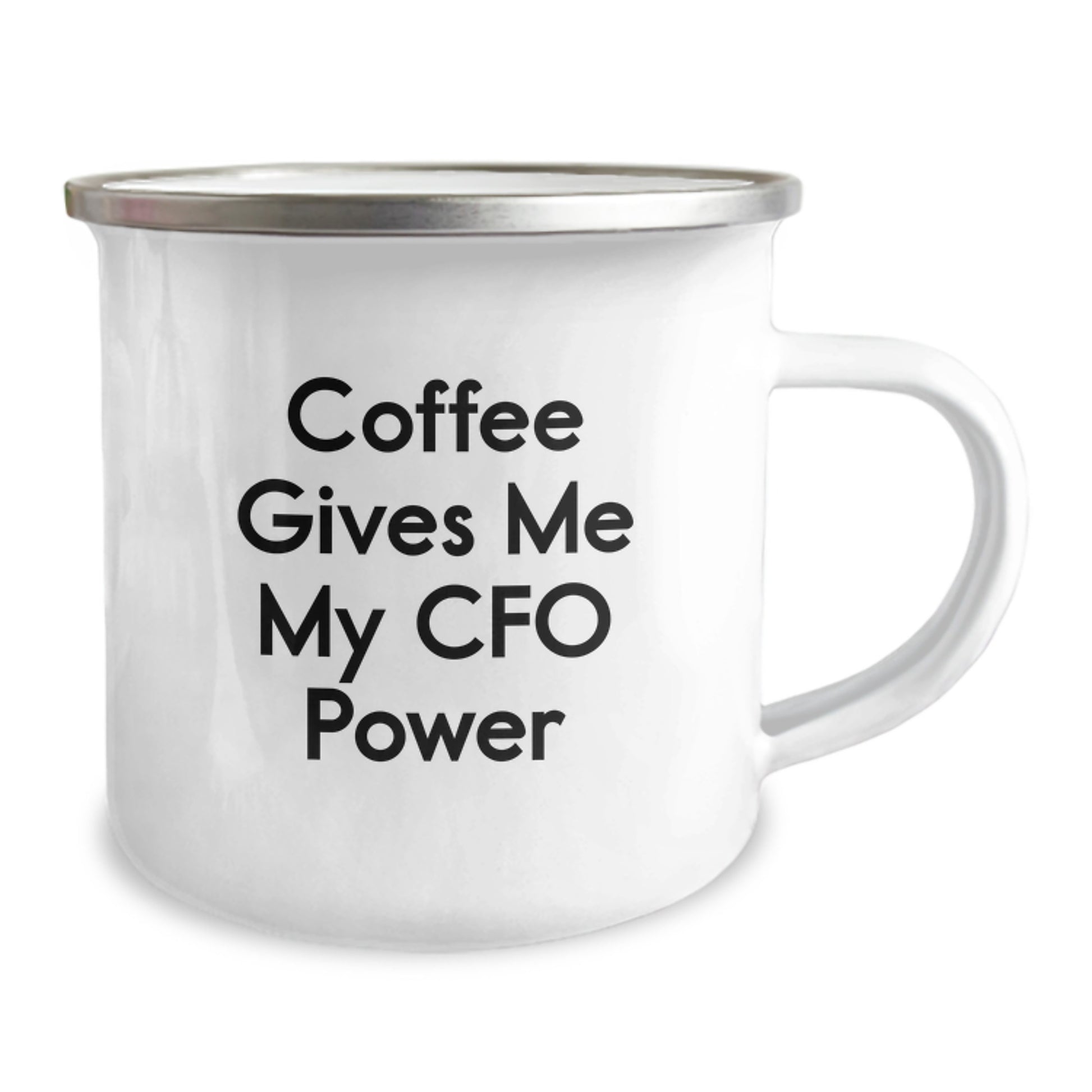 CFO Gifts for Men Funny Coffee Lovers Camping Mug - Unique Graduation Gifts from Friends - Image 2