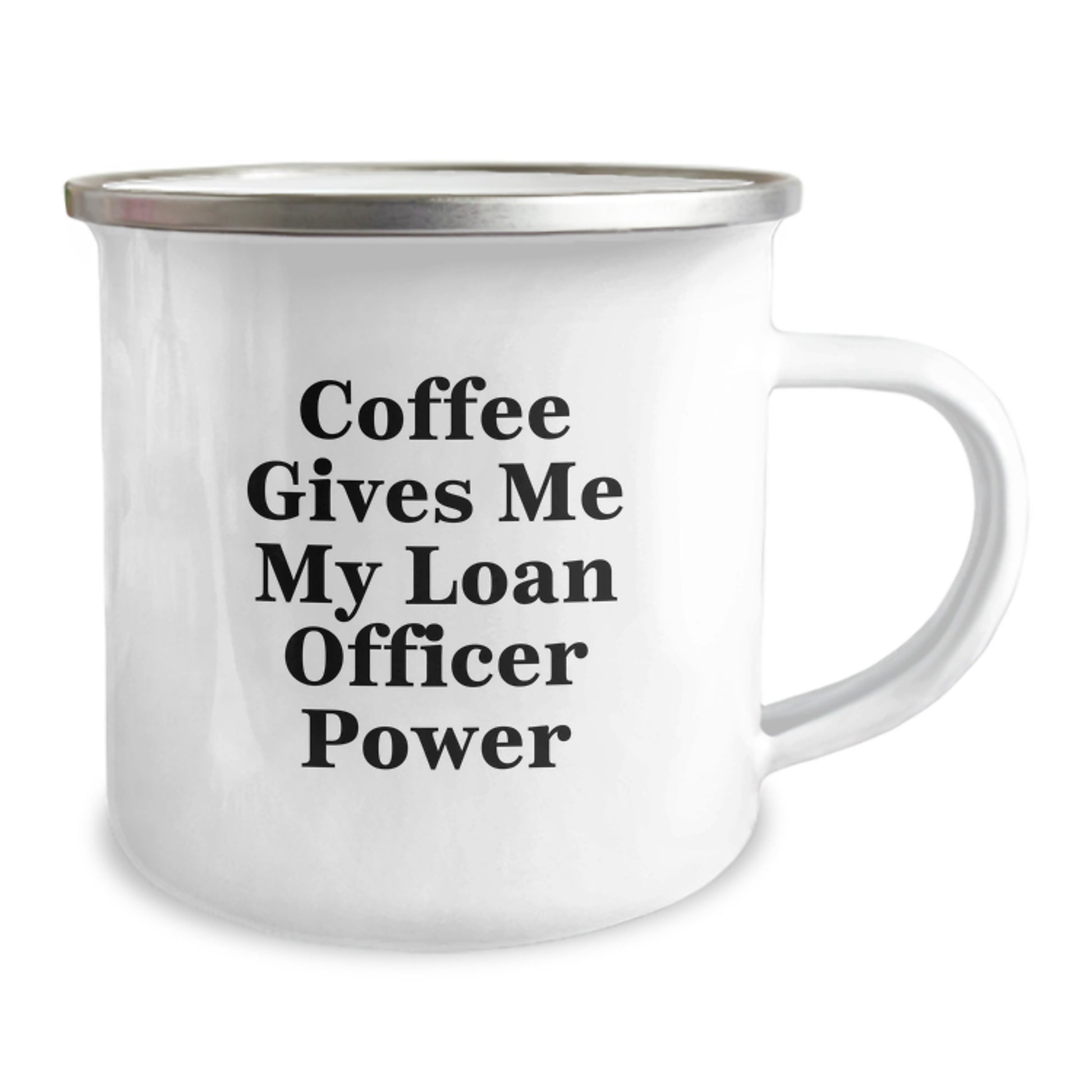 Funny Loan Officer Gifts, Coffee Gives Me My Loan Officer Power, Unique Graduation Gifts for Loan Officer Friends - Image 2