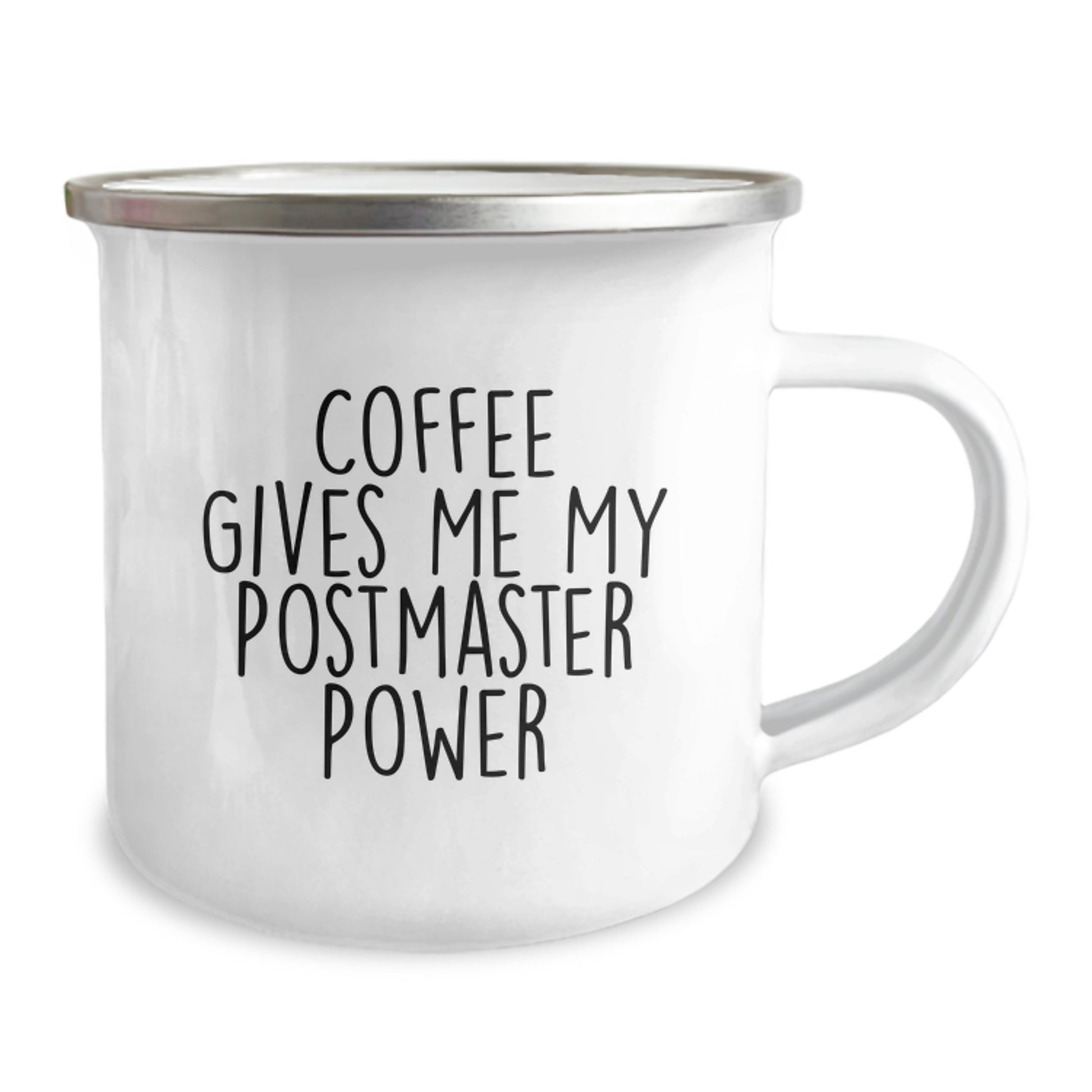 Funny Postmaster Gifts for Men - Graduation Unique Gifts from Friends - Coffee Gives Me My Postmaster Power - Image 2
