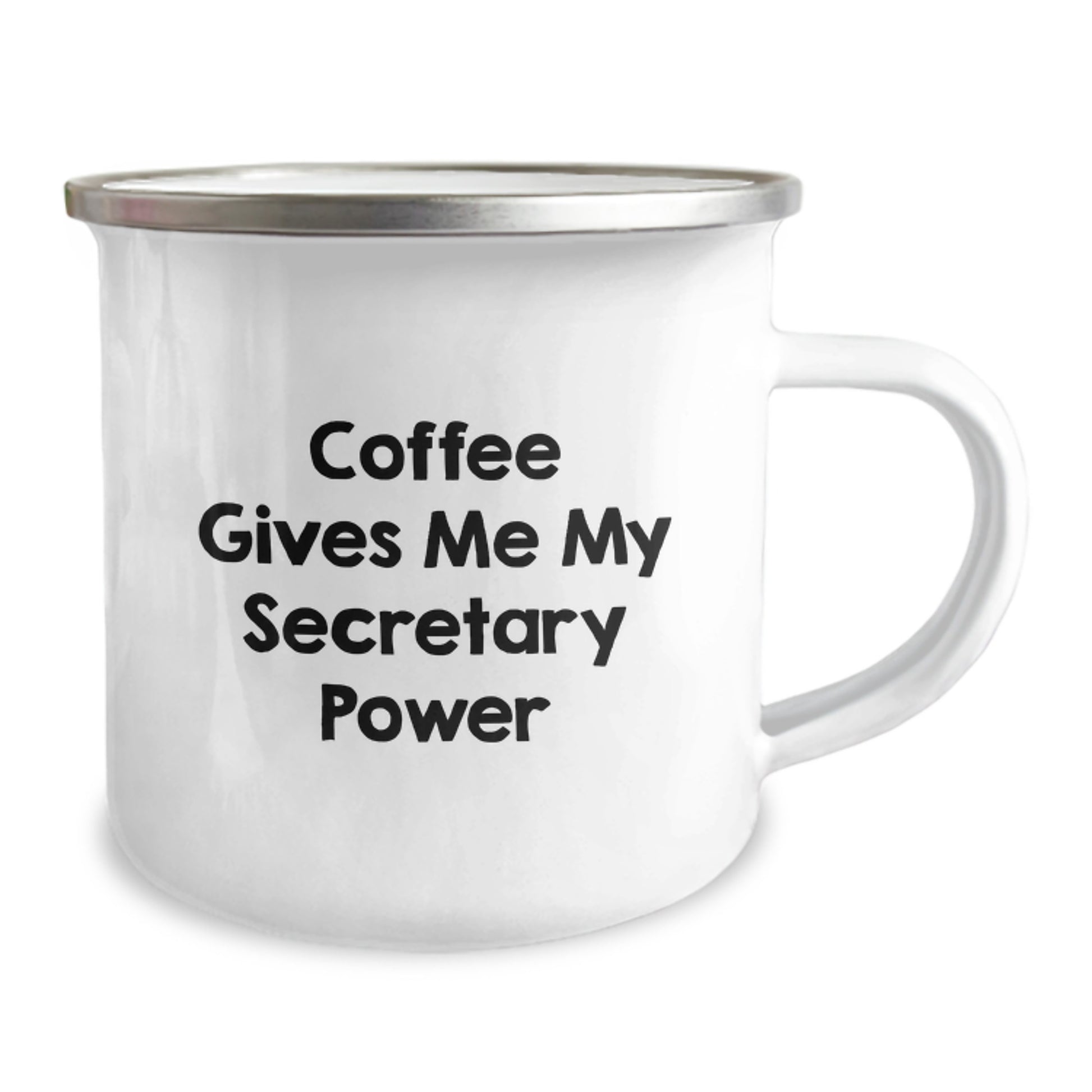 Funny Secretary Power Camping Mug, Gifts from Friends to Secretary, Perfect Christmas Unique Gift for Secretary or Office - Image 2