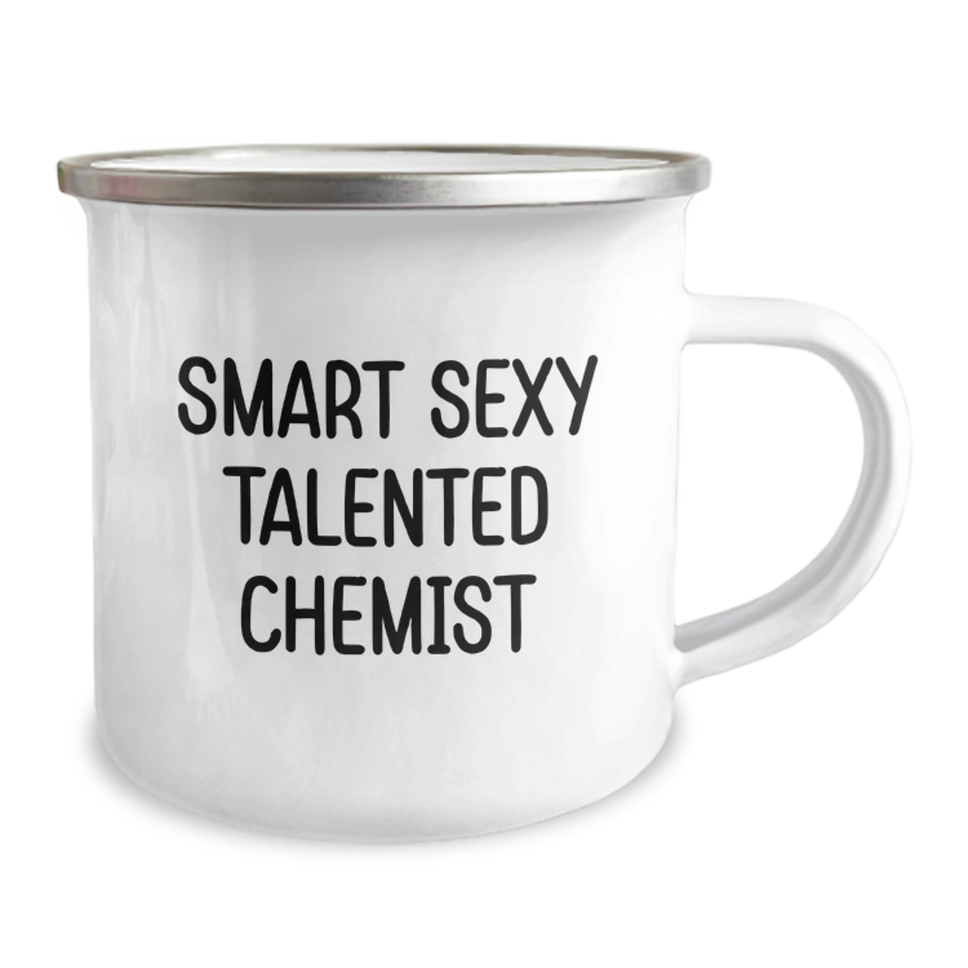 Smart Sexy Talented Chemist Gift for Men Christmas Unique Gifts from Family - Camping Mug - Image 2