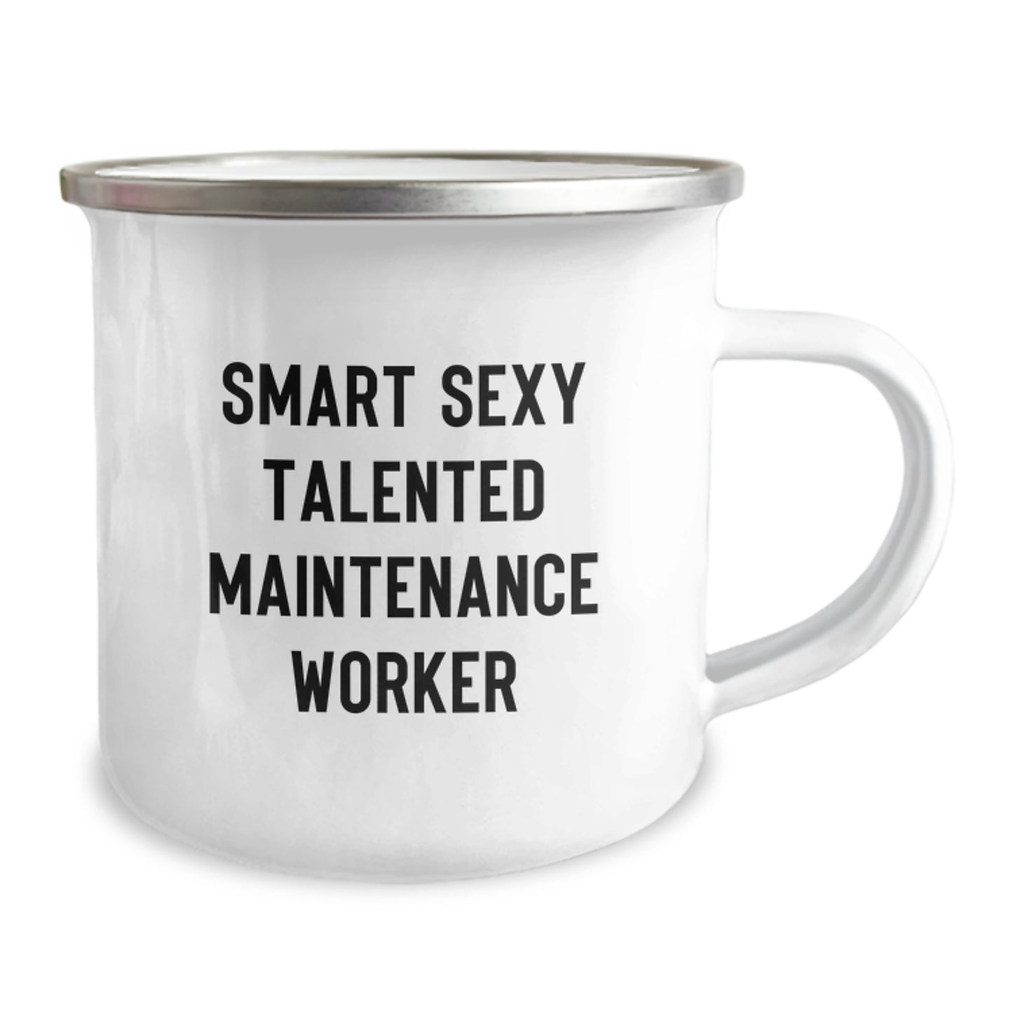 Funny Maintenance Worker Gifts for Men, Sexy Talented Camping Mug for Graduation Unique Gifts from Friends - Image 2