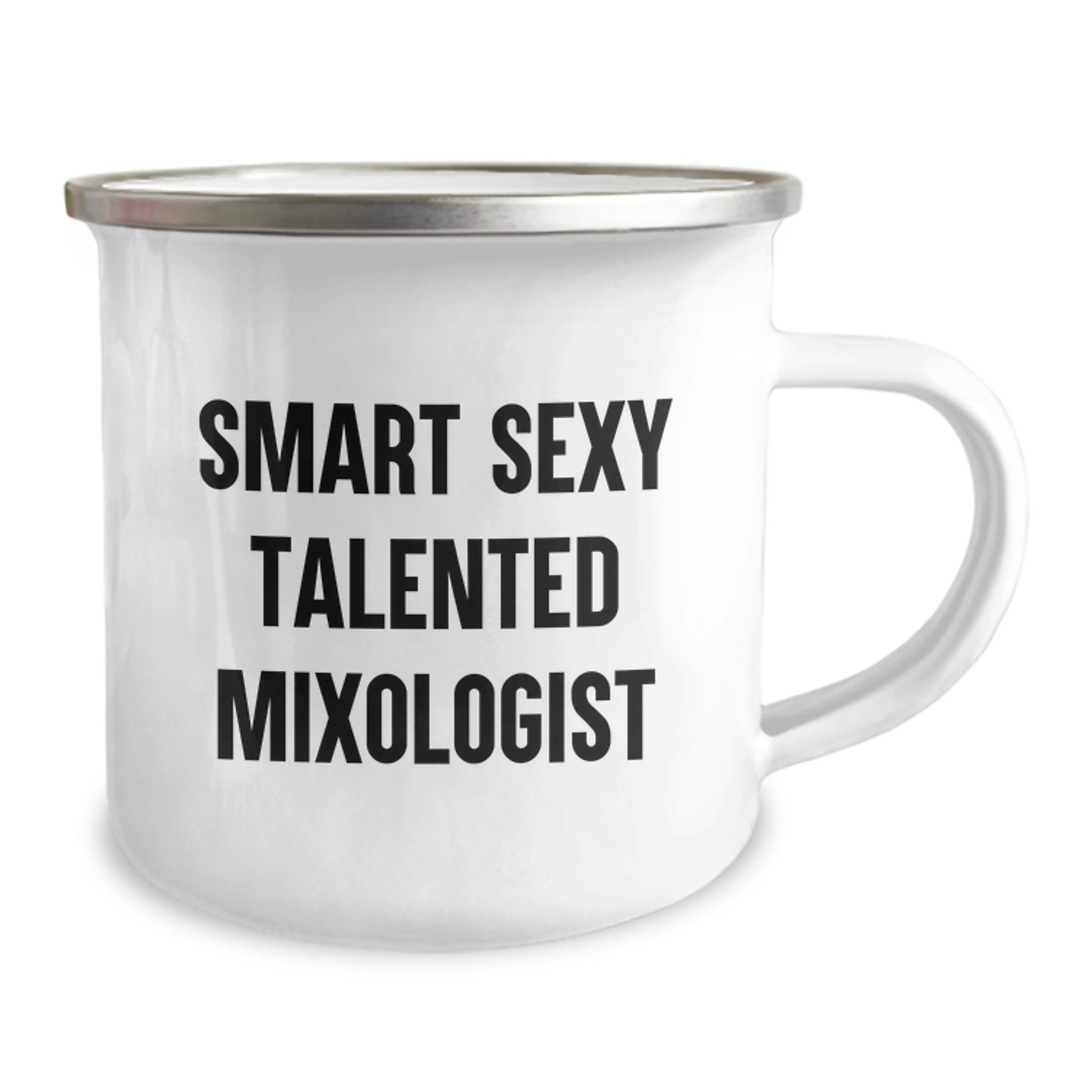 Smart Sexy Talented Mixologist Valentine's Unique Gifts from Family Friends for the Camping Mug Enthusiast, Funny Quote Mixologist Gifts for Women Men Friends Coworkers - Image 2