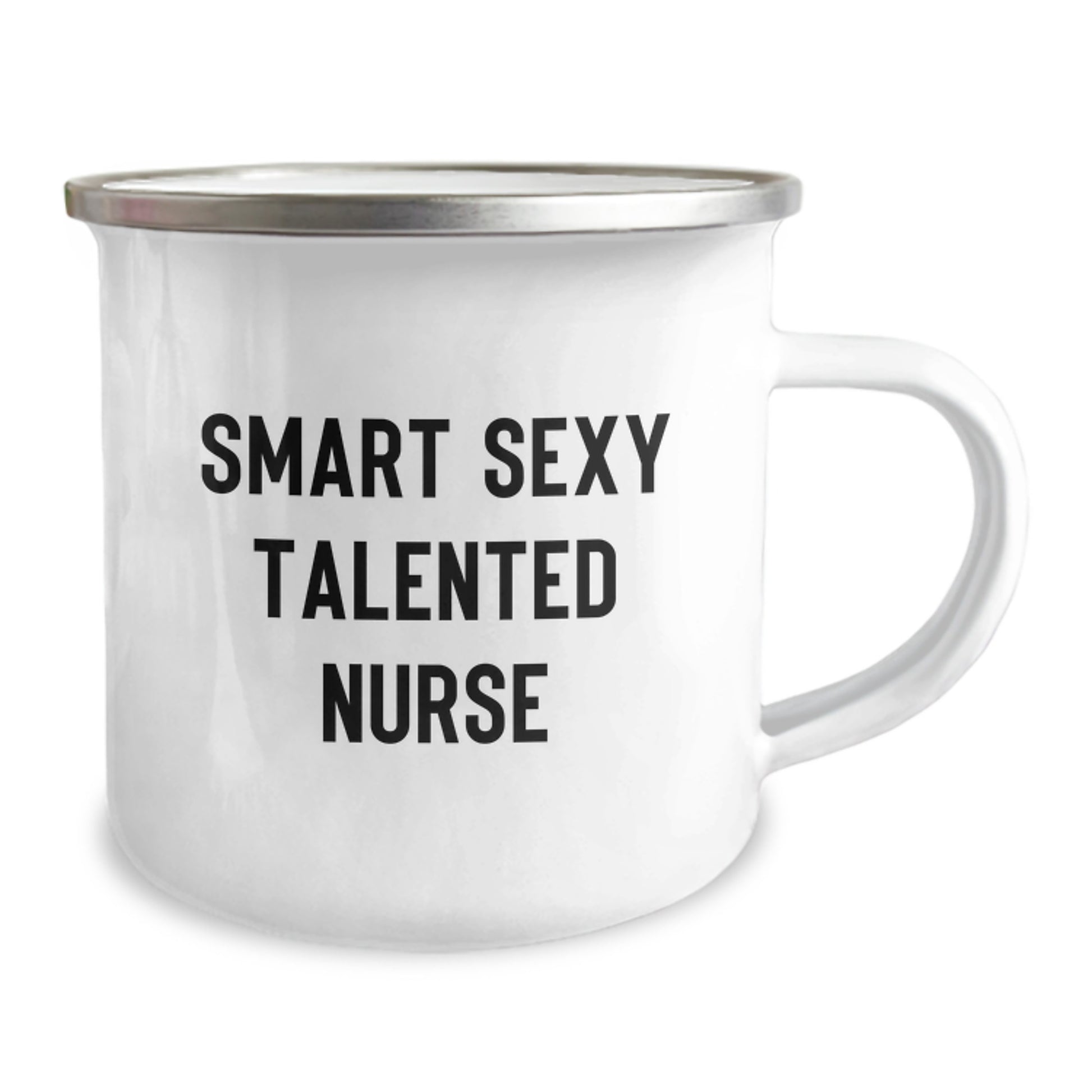 Funny Nurse Gifts from Friends for Nurse Graduation Unique Camping Mugs - Smart Sexy Talented Nurse - Image 2