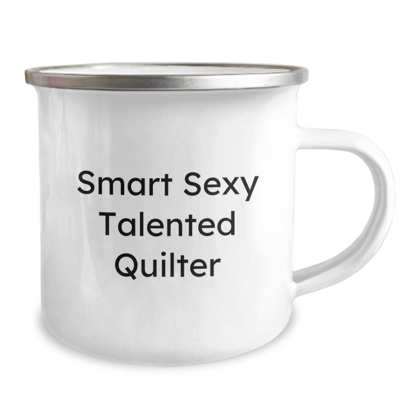 Gifts for Quilter Men Funny Camping Mug Graduation Unique Quilter Friends - Image 2