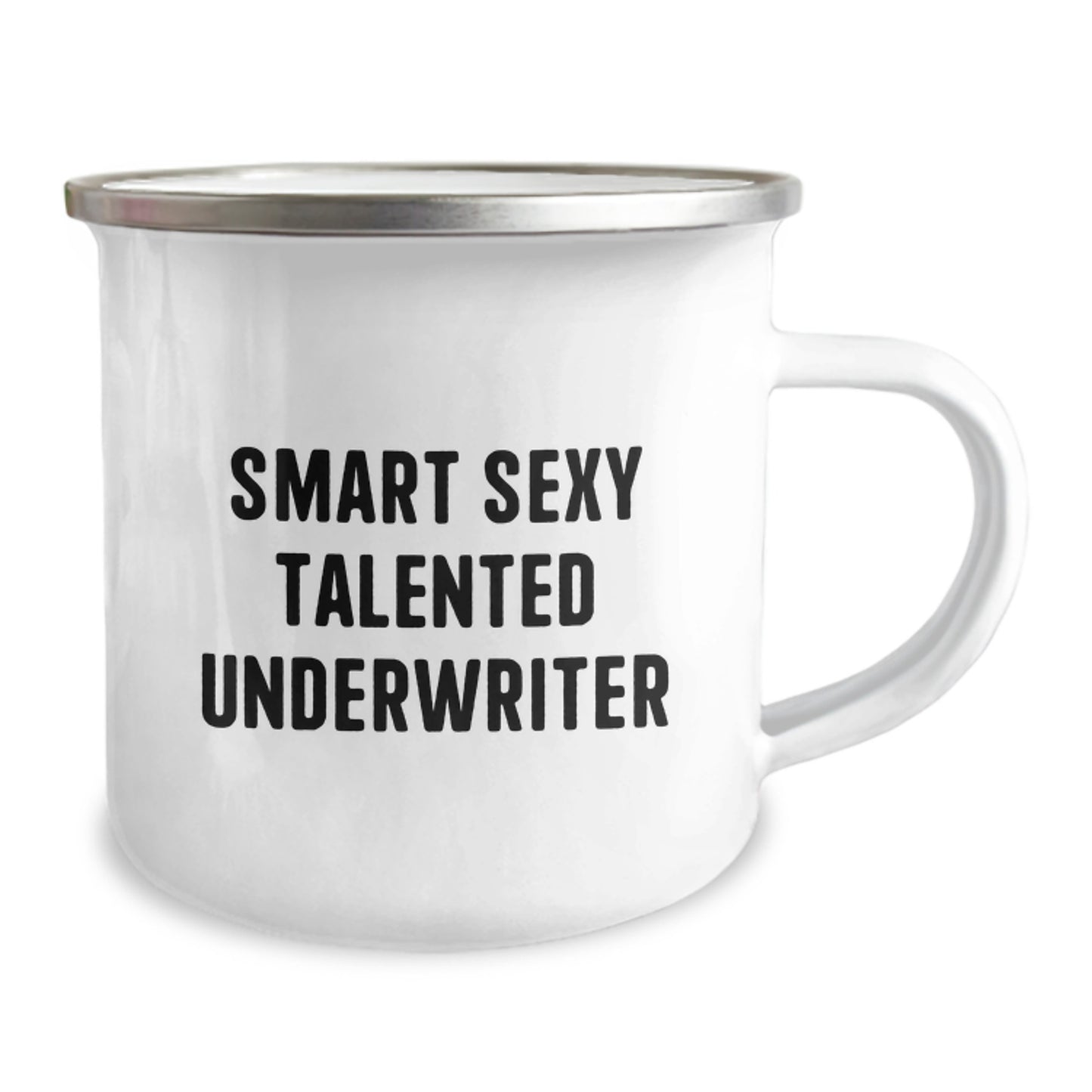 Smart Sexy Talented Underwriter Gifts, Funny Graduation Unique Gifts for Underwriter, Camping Mug for Men, Gifts from Friends - Image 2