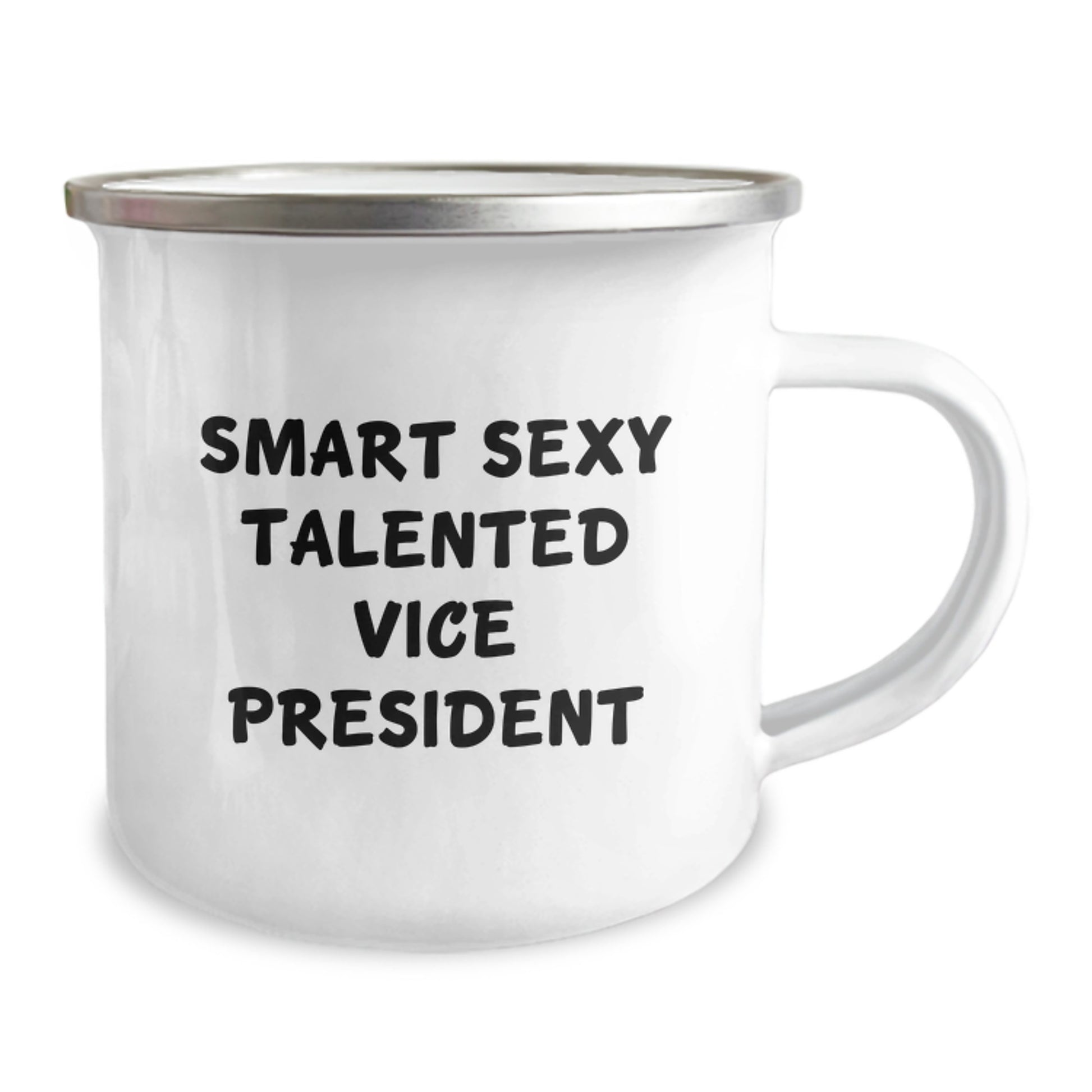 Gifts for Vice President - Fun 'Smart Sexy Talented Vice President' Camping Mug, Perfect Graduation Unique Gifts from Friends for Men, Women, Coworkers, Family - Image 2