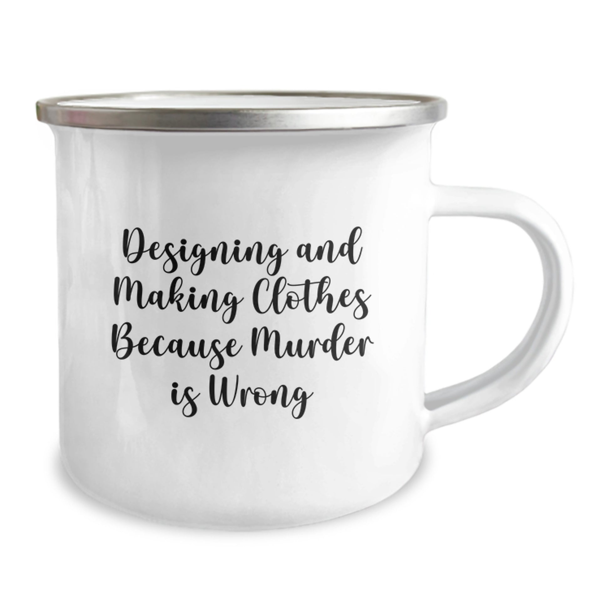 Designing and Making Clothes Gifts for Men and Women, Funny Quote, Camping Mug for Graduation Unique Gifts, Gifts from Family to Designing and Making Clothes Enthusiasts - Image 2
