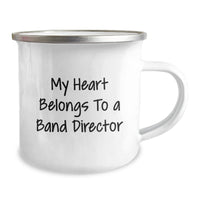 Load image into Gallery viewer, Funny Band Director Gifts from Friends for Valentine's Unique Camping Mugs - Image 2
