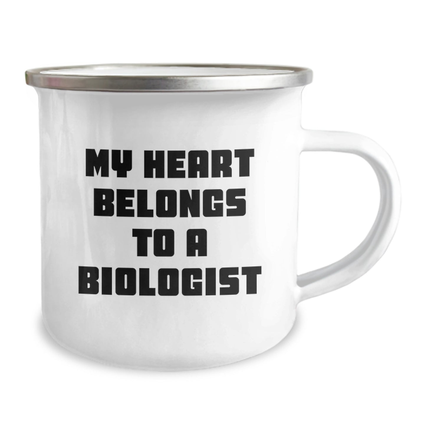Funny Biologist Gifts from Family - My Heart Belongs To A Biologist Graduation Unique Gifts for Biologist Men - Image 2
