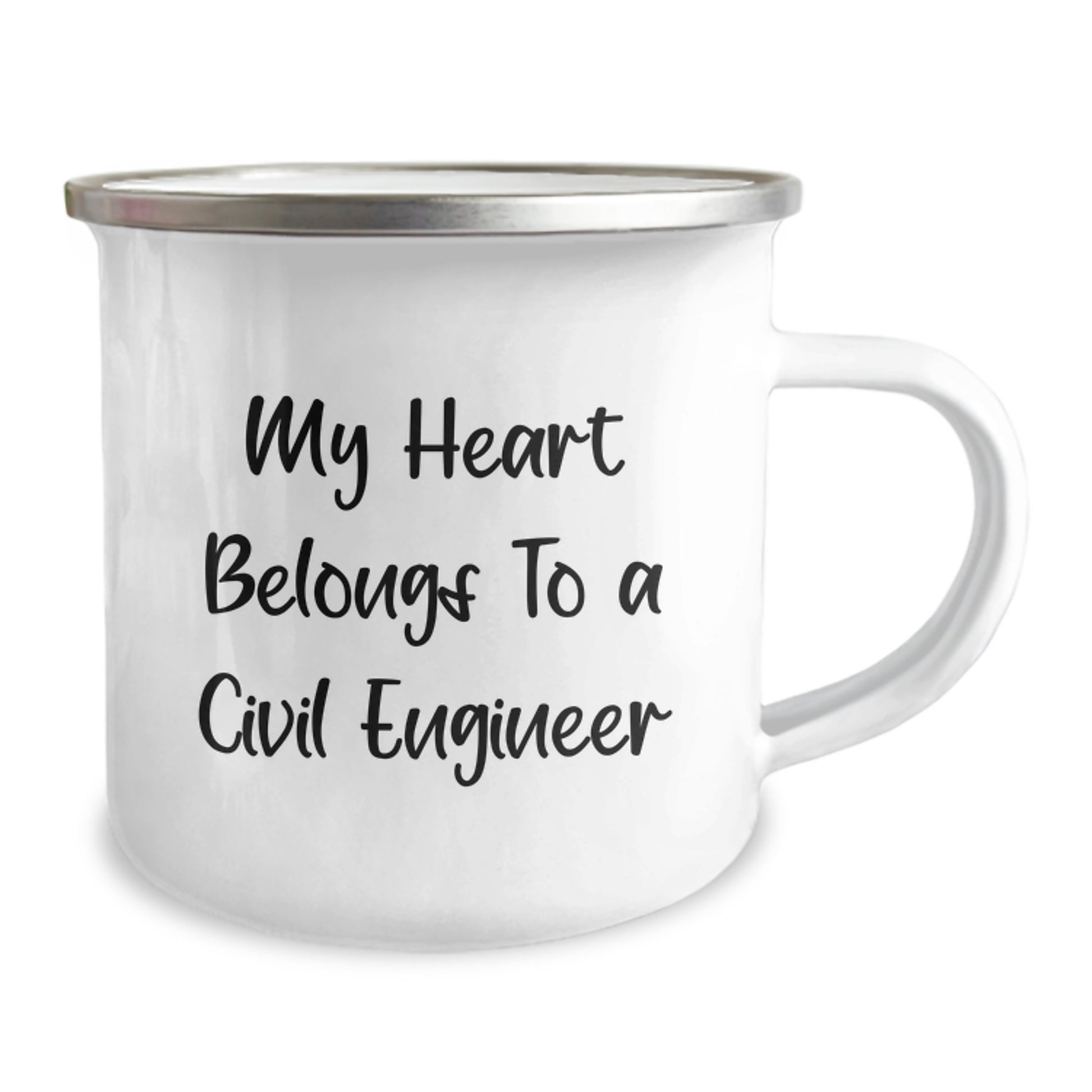 Funny Civil Engineer Gifts for Him - My Heart Belongs To A Civil Engineer - Birthday Unique Gifts from Friends to Civil Engineer Men - Image 2