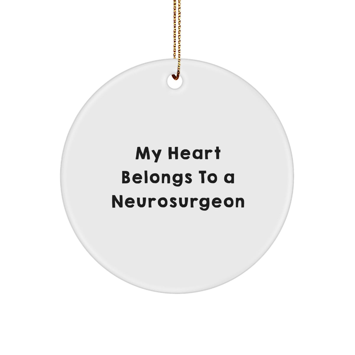 Neurosurgeon Keepsake Christmas Ornament for Him Gift - Image 1