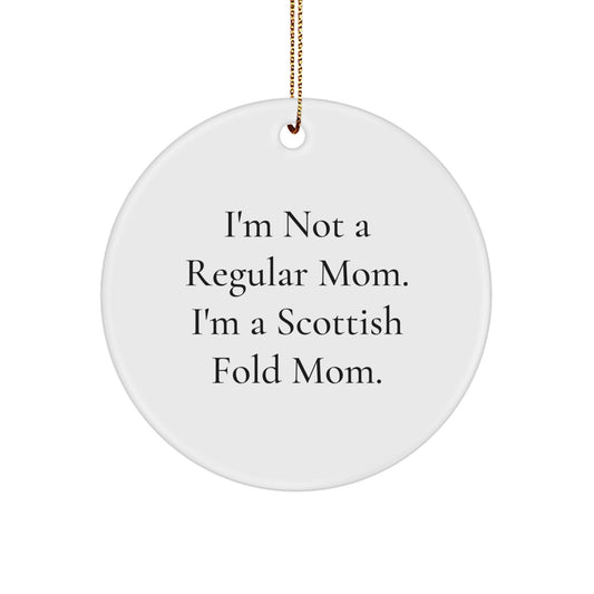 Funny Scottish Fold Cat Mom Gifts from Family, for Scottish Fold Cat Lovers on Christmas Unique Gifts - Image 1