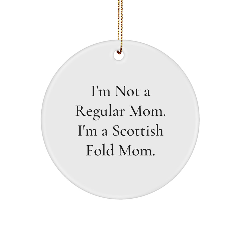 Funny Scottish Fold Cat Mom Gifts from Family, for Scottish Fold Cat Lovers on Christmas Unique Gifts - Image 1