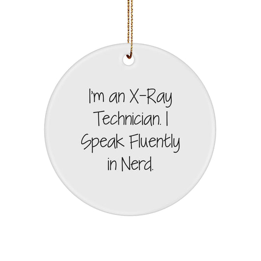 geniusy X-Ray Technician Christmas Ornament Novelty Gift for Friends - Image 1