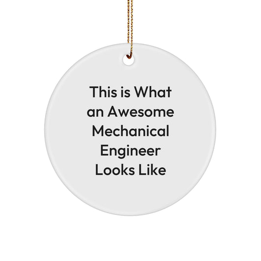 Mechanical Engineer Favorite Christmas Ornament for Happy Kids Gift - Image 1