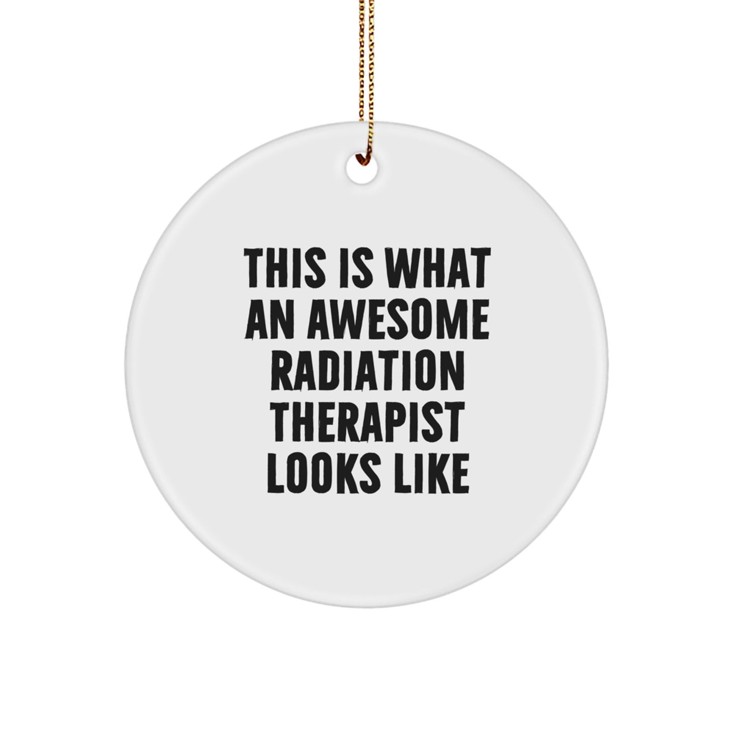 Christmas Unique Gift Radiation Therapist Ornament for Teens Surprise - Image 1