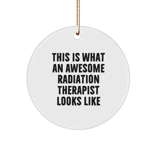 Christmas Unique Gift Radiation Therapist Ornament for Teens Surprise - Image 1