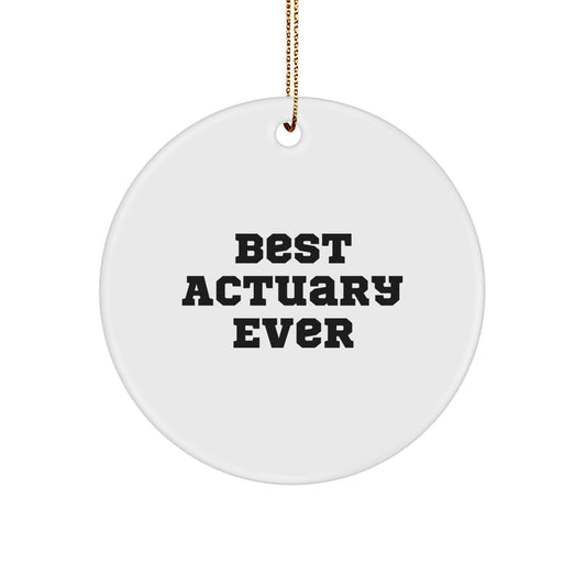 Christmas Gift Actuary Circle Ornament for Teens Surprise - Image 1