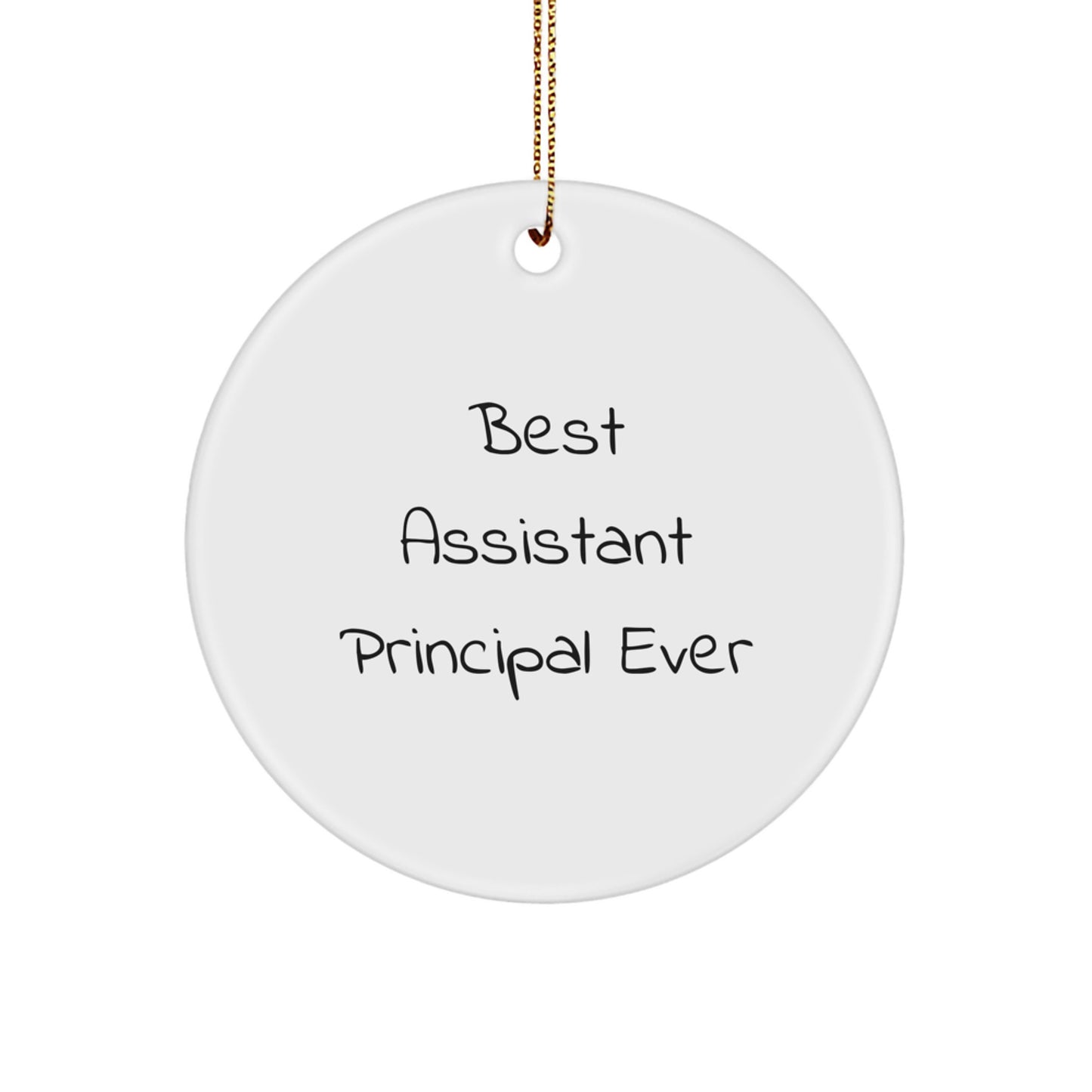 Assistant Principal Treasure Christmas Ornament for Family Gift - Image 1