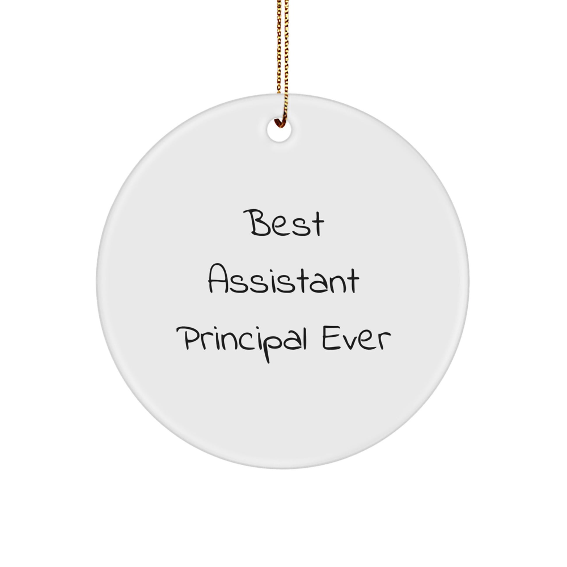 Assistant Principal Treasure Christmas Ornament for Family Gift - Image 1