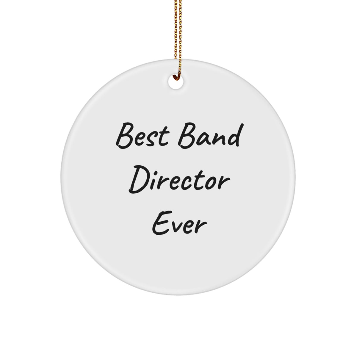 Band Director Christmas Ornament Gift for Friends Best Band Director - Image 1