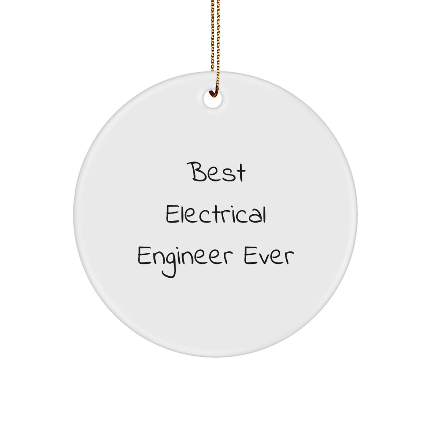 Electrical Engineer Keepsake Christmas Ornament for Him Gift - Image 1