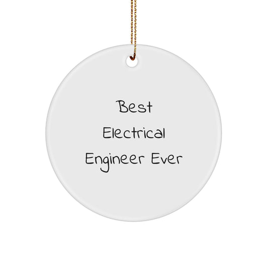 Electrical Engineer Keepsake Christmas Ornament for Him Gift - Image 1