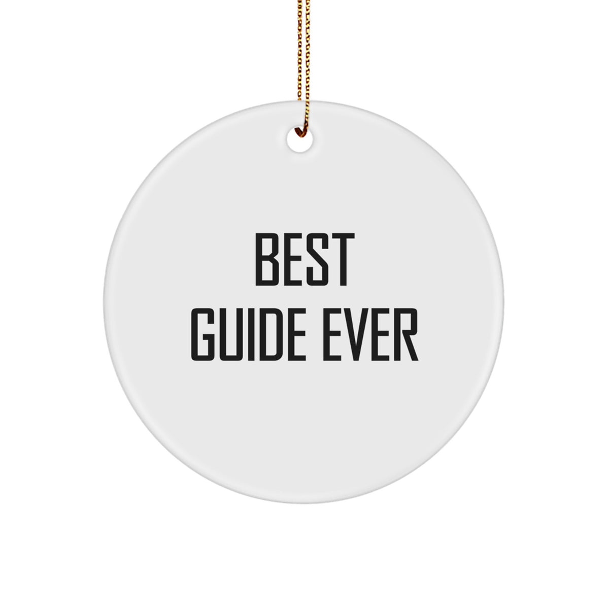 Best Guide Ever Christmas Ornament for Roommates Memento Gift - Image 1