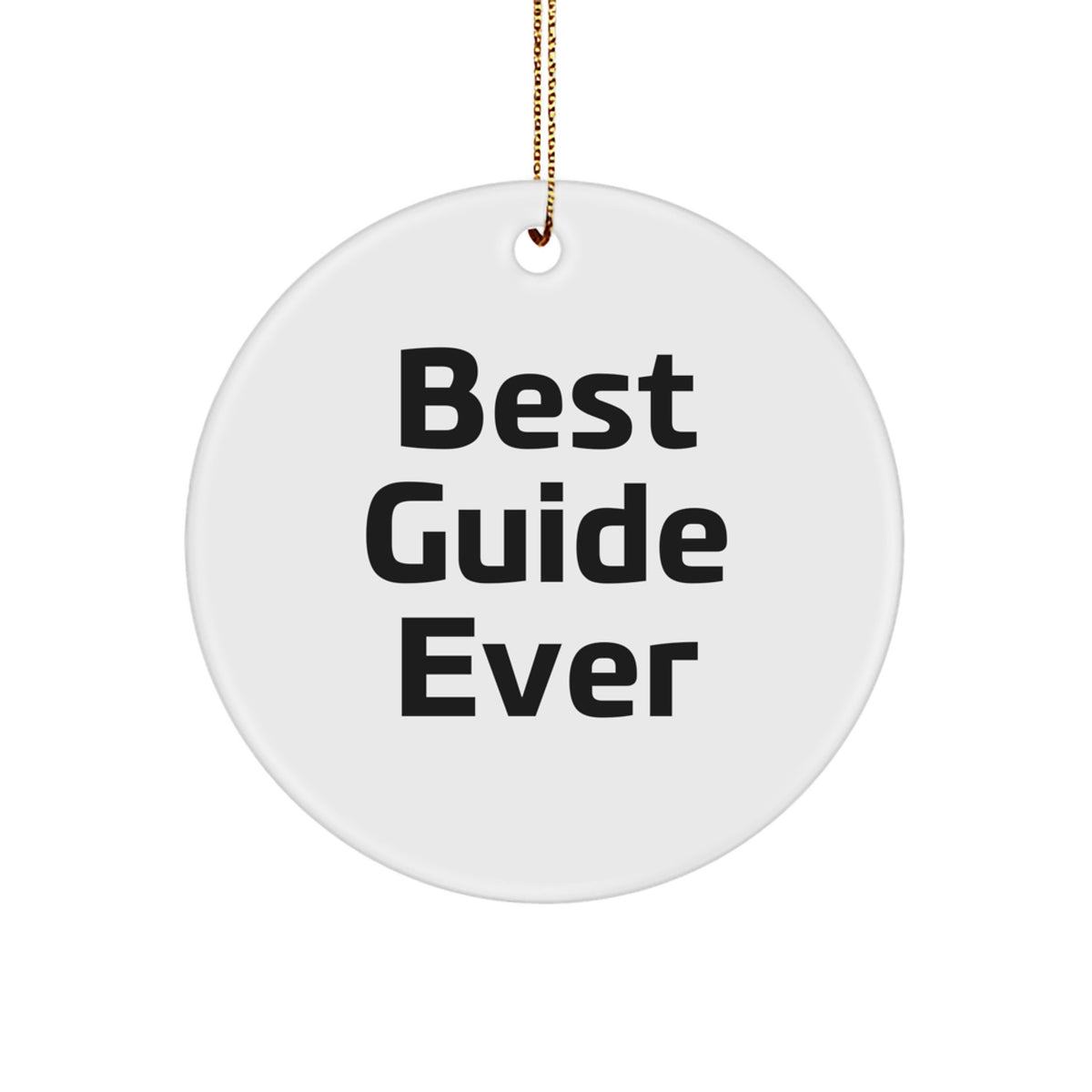 Christmas Guide Circle Ornament Surprise Festive Gift for Teens - Image 1
