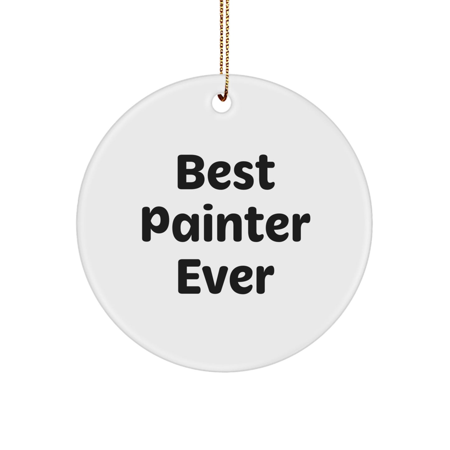 Christmas Gift for Her Painter Keepsake Ornament - Image 1