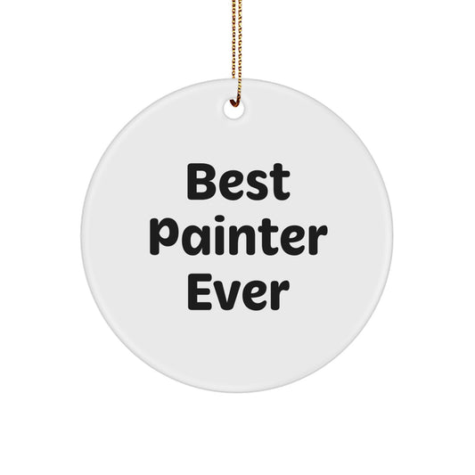 Christmas Gift for Her Painter Keepsake Ornament - Image 1