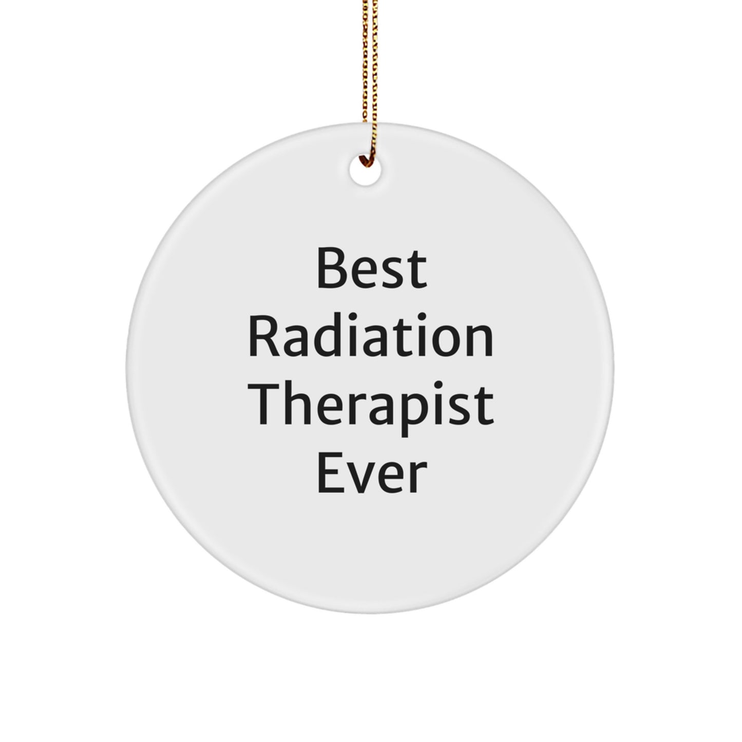Radiation Therapist Keepsake Bright Christmas Ornament for Him Gift - Image 1