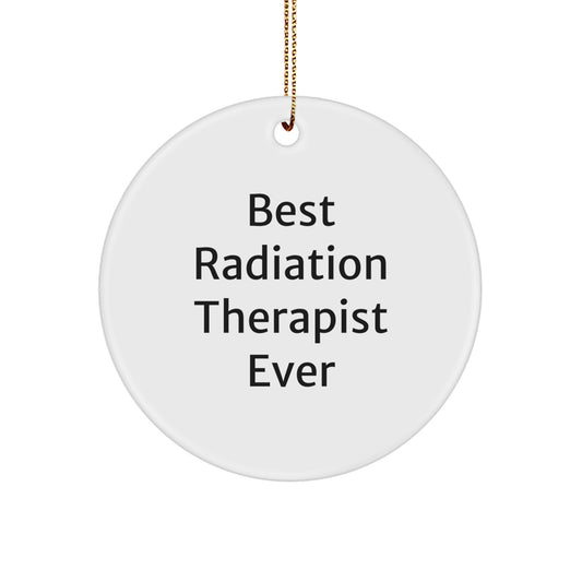 Radiation Therapist Keepsake Bright Christmas Ornament for Him Gift - Image 1