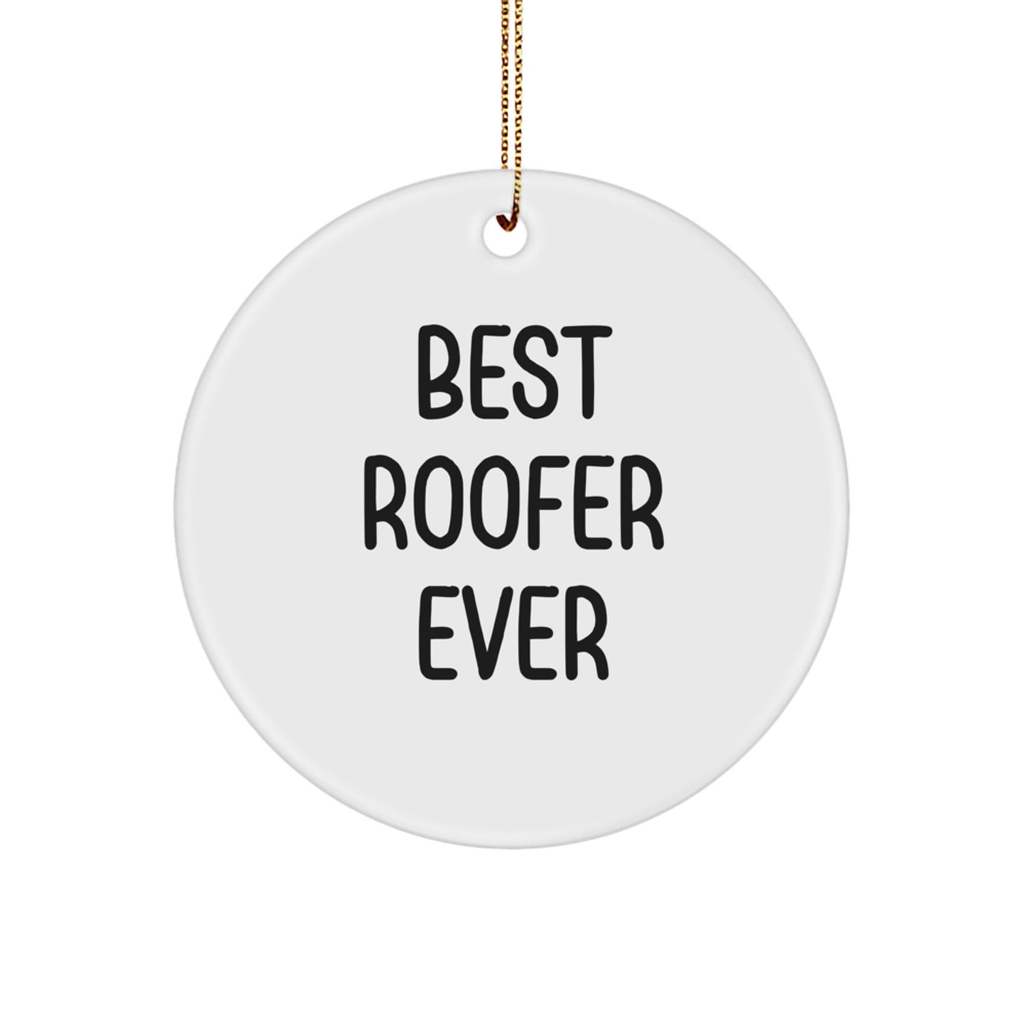 Roofer Keepsake Christmas Ornament for Him Gift - Image 1