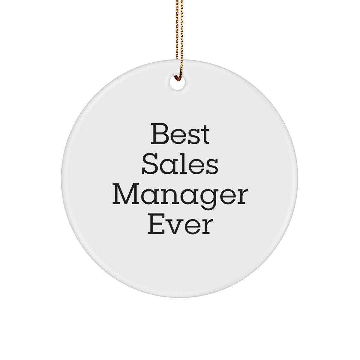 Favorite Sales Manager Christmas Ornament for Kids Gift Sparkle - Image 1