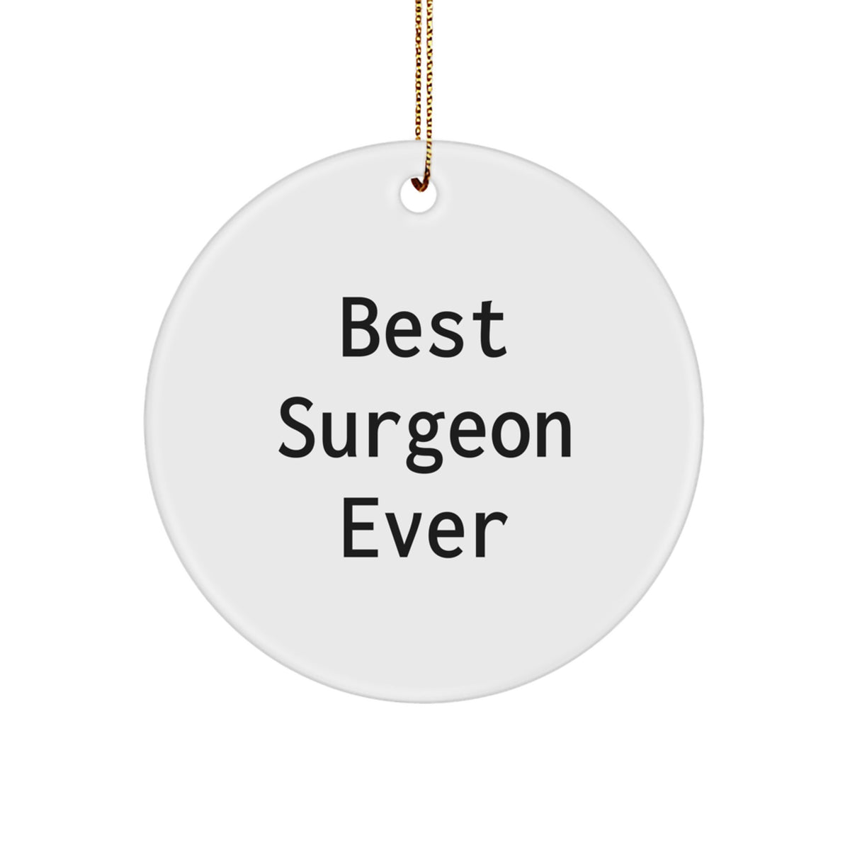 Surgeon Keepsake Christmas Ornament for Him Gift - Image 1