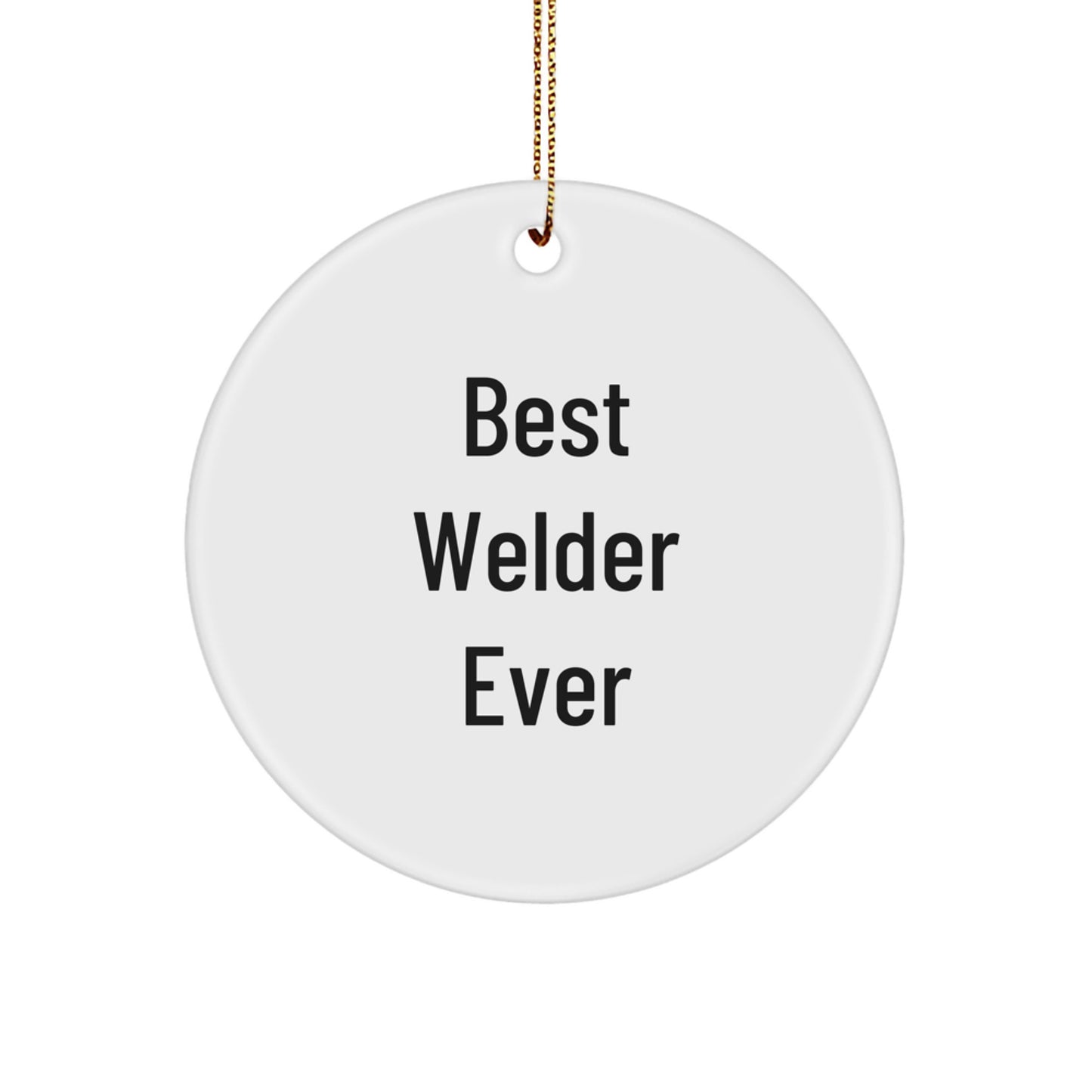 Favorite Welder Christmas Ornament for Kids Gift - Image 1