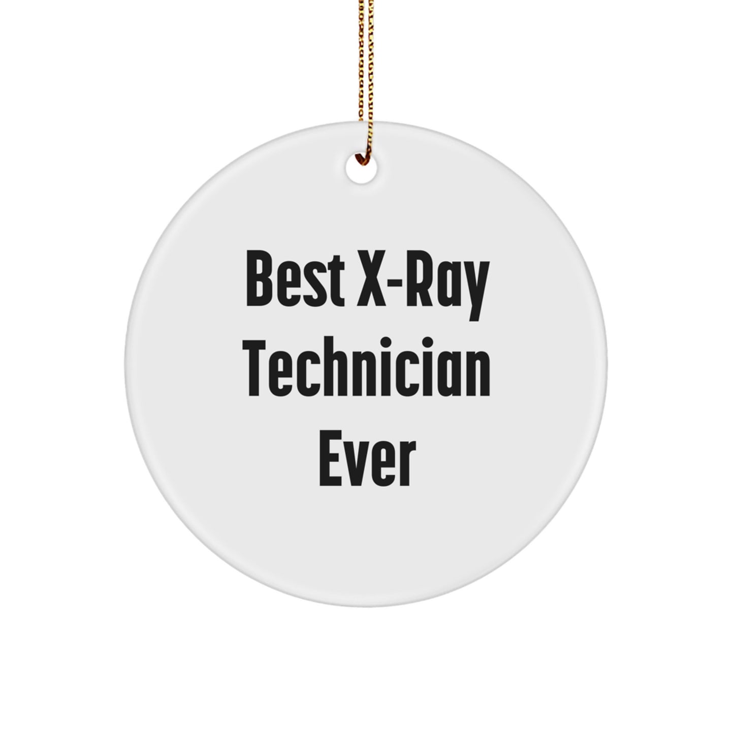 Playful X-Ray Technician Christmas Ornament Gift for Friends - Image 1