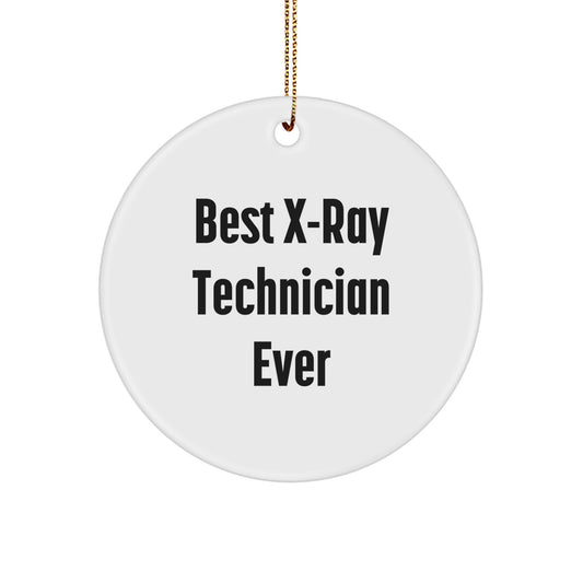 Playful X-Ray Technician Christmas Ornament Gift for Friends - Image 1