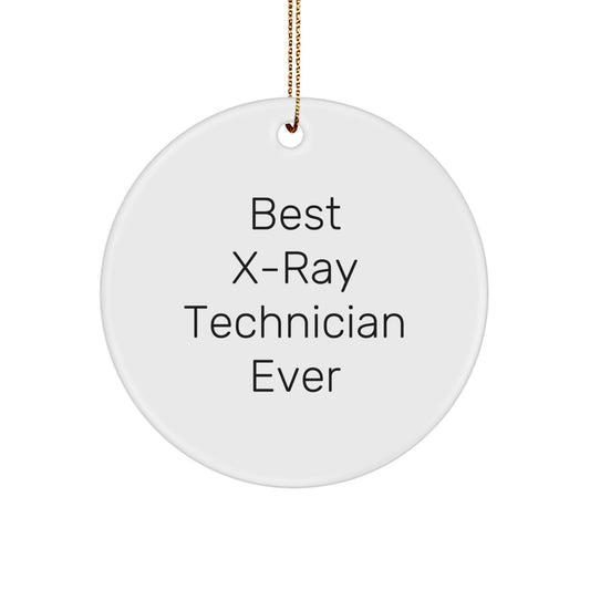 Christmas Gift for Her X-Ray Technician Ornament Present - Image 1